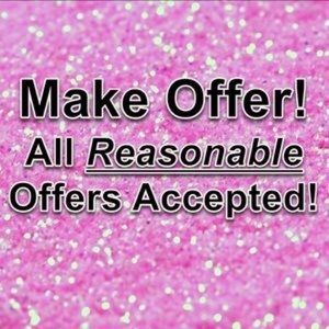 All reasonable offers accepted!